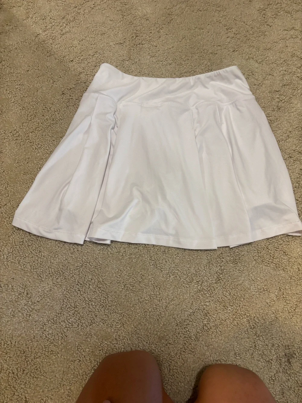 White Women's Tennis Skort